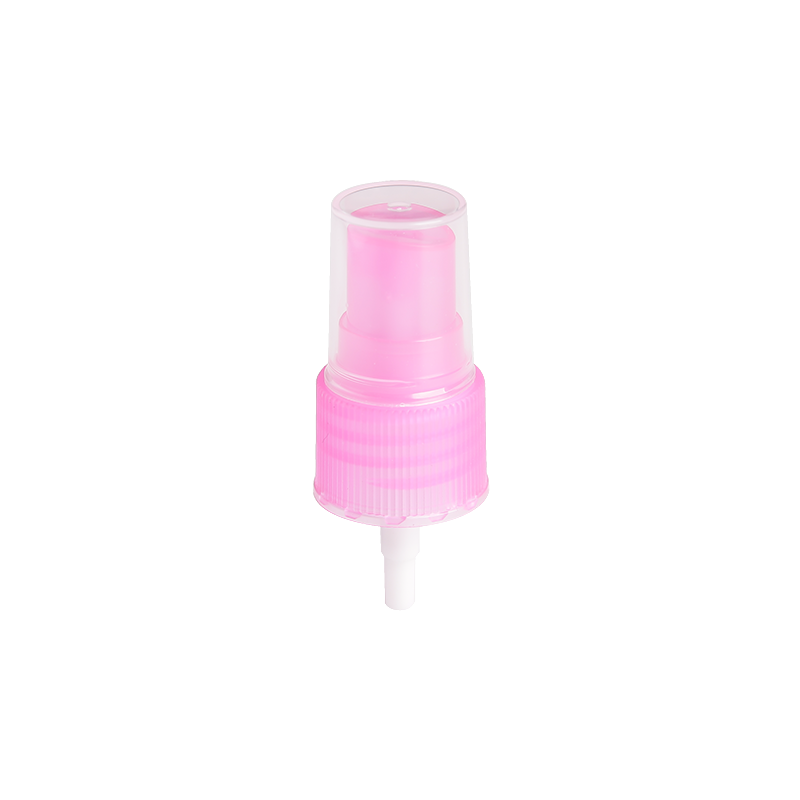 Boquilla de plástico rosa transparente